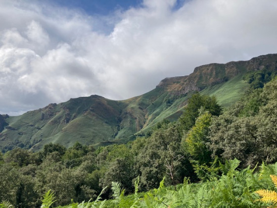 Vue sur les Crêtes d'Iparla