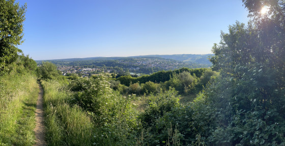 Vue sur les deux Montcy