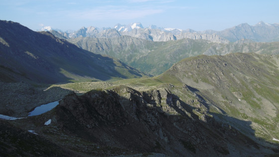 Vue sur les Ecrins