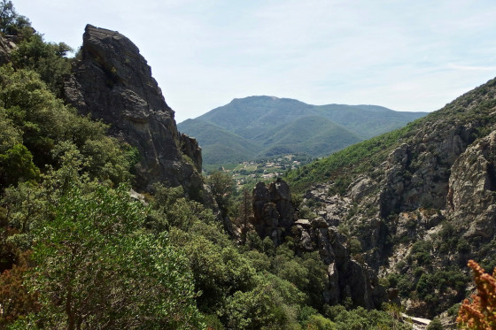 Vue sur les Gorges d\'Héric