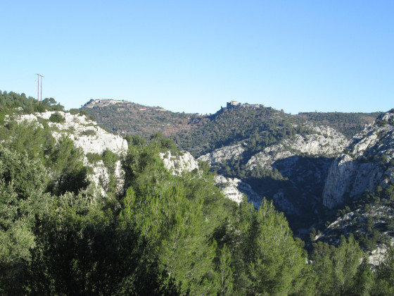 Vue sur les gorges d'Ollioules