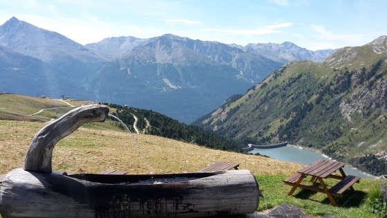 Depuis le refuge du plan Sec