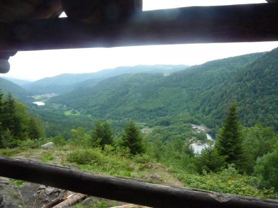 Vue sur les lacs