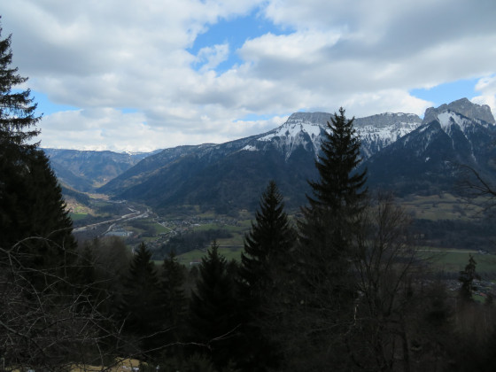 vue sur les montagnes