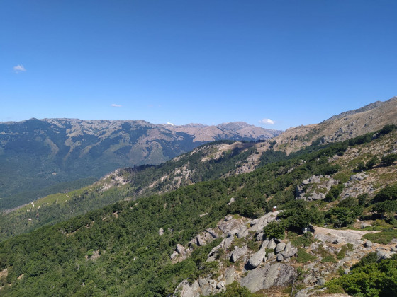 Vue sur les montagnes