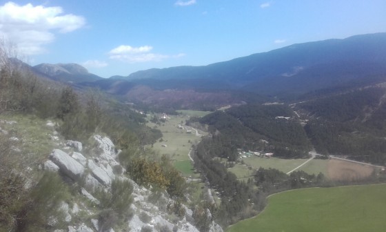 Vue sur les montagnes