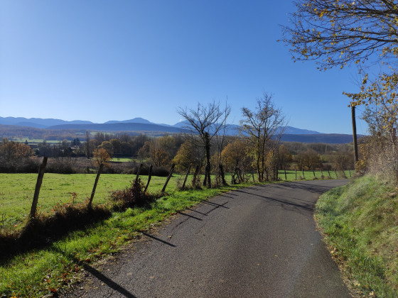 Vue sur les Pyrénées
