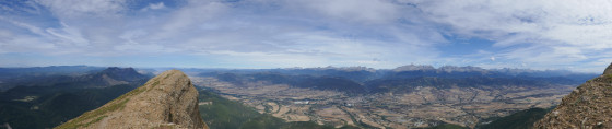 Vue sur les Pyrénées