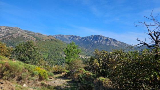Vue sur les Rochers de Trenze