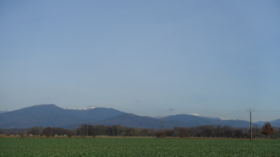 Vue sur les Vosges La Chapelle Sous Rougemont