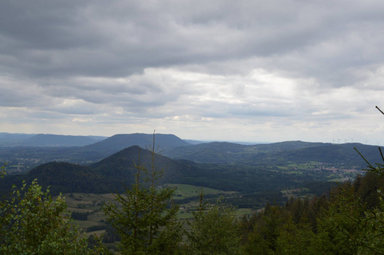 Vue sur les Vosges