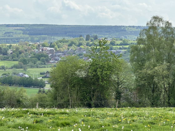 Vue sur Lignières de loin