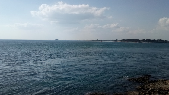 Vue sur Locmariaquer