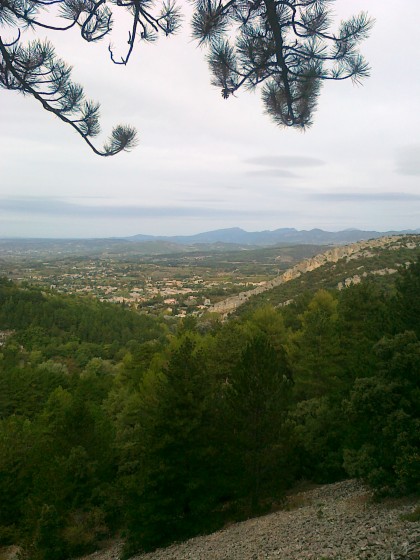 Vue sur Malauc&egrave;ne