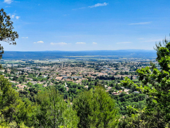 Vue sur Manosque