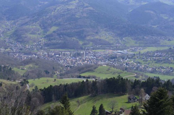 Vue sur Munster