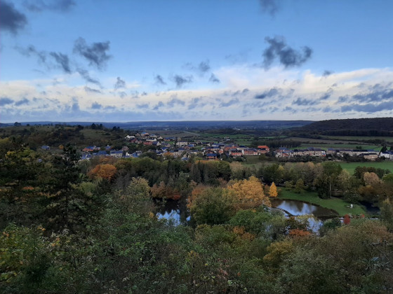 Vue sur Nismes depuis les Abannets
