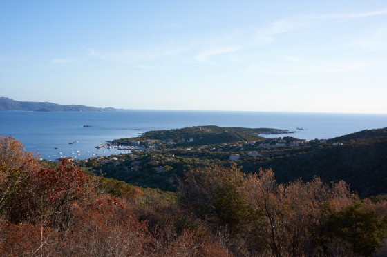 Vue sur Porto Pollo