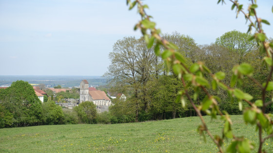 Vue sur Saint Dizier l'Ev&ecirc;que