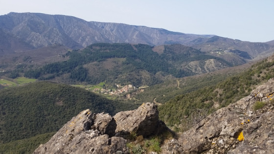 Vue sur St Genies de Varensal