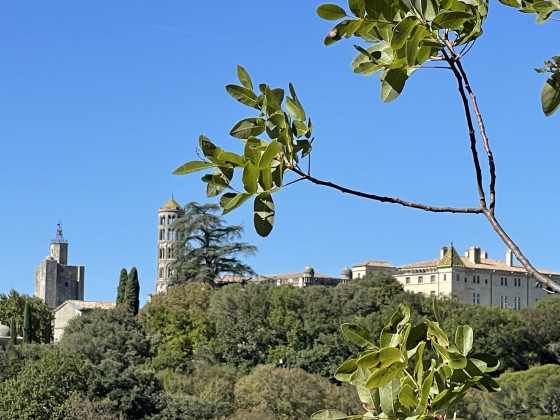 Vue sur Uzes