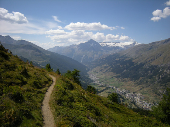 Vue sur Val Cenis