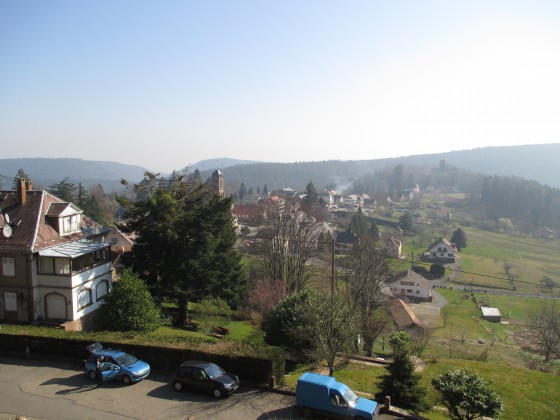 Vue sur Wangenbourg