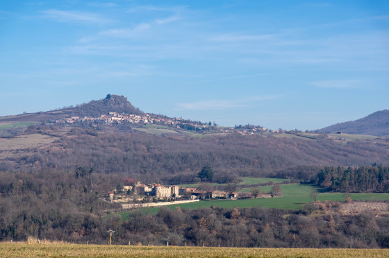 Vue sur Yronde et Buron
