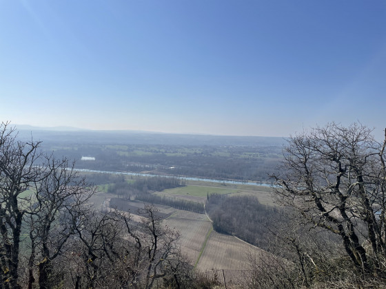 Vue tout en haut