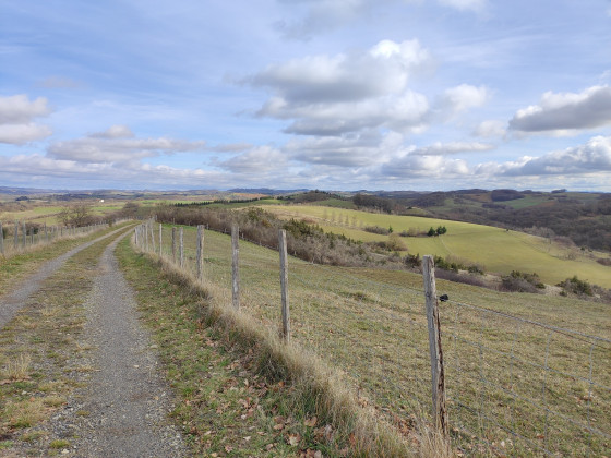 Vue vers l'est