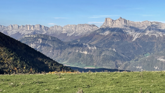 Vue vers l\'Ouest (Vercors)