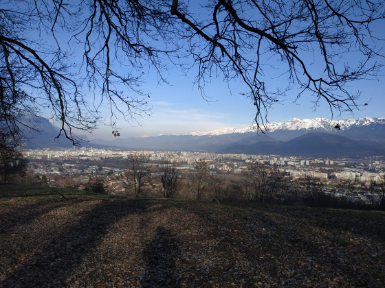 Vue vers la vallée du Grésivaudan