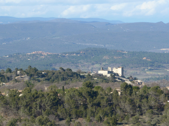 Vue vers Lacoste