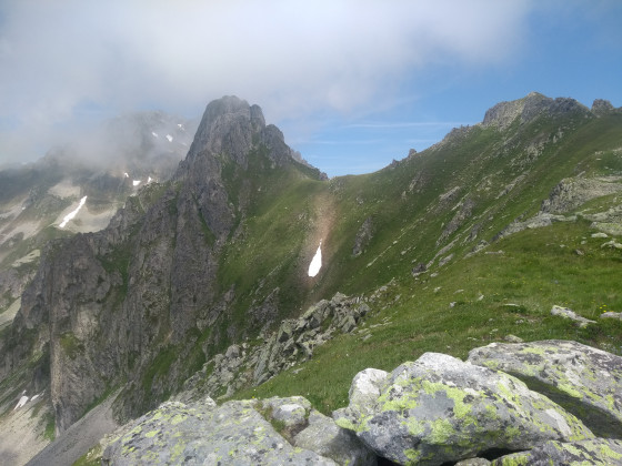 Vue vers le Nord depuis le point 7