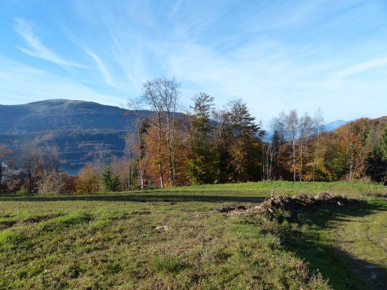 Vue vers le nord depuis les Creys