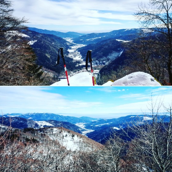 Vues pendant la montée.