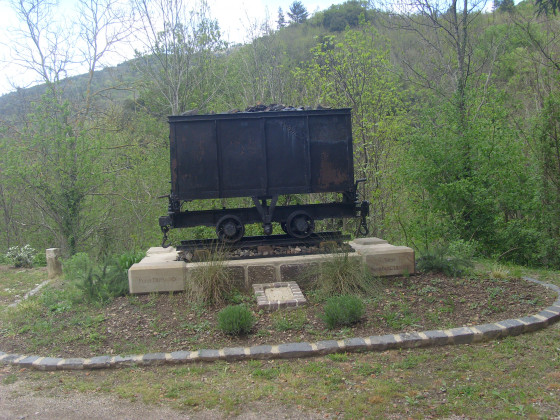 Wagonnet pour le transport de charbon