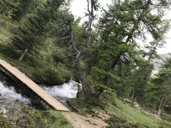 Waypoint 5 pont traversant la riviere