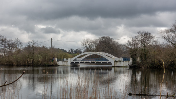 Weiße Brücke bei Rosenfeld