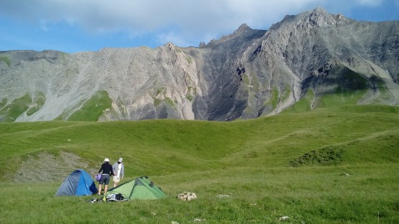 Zone de bivouac