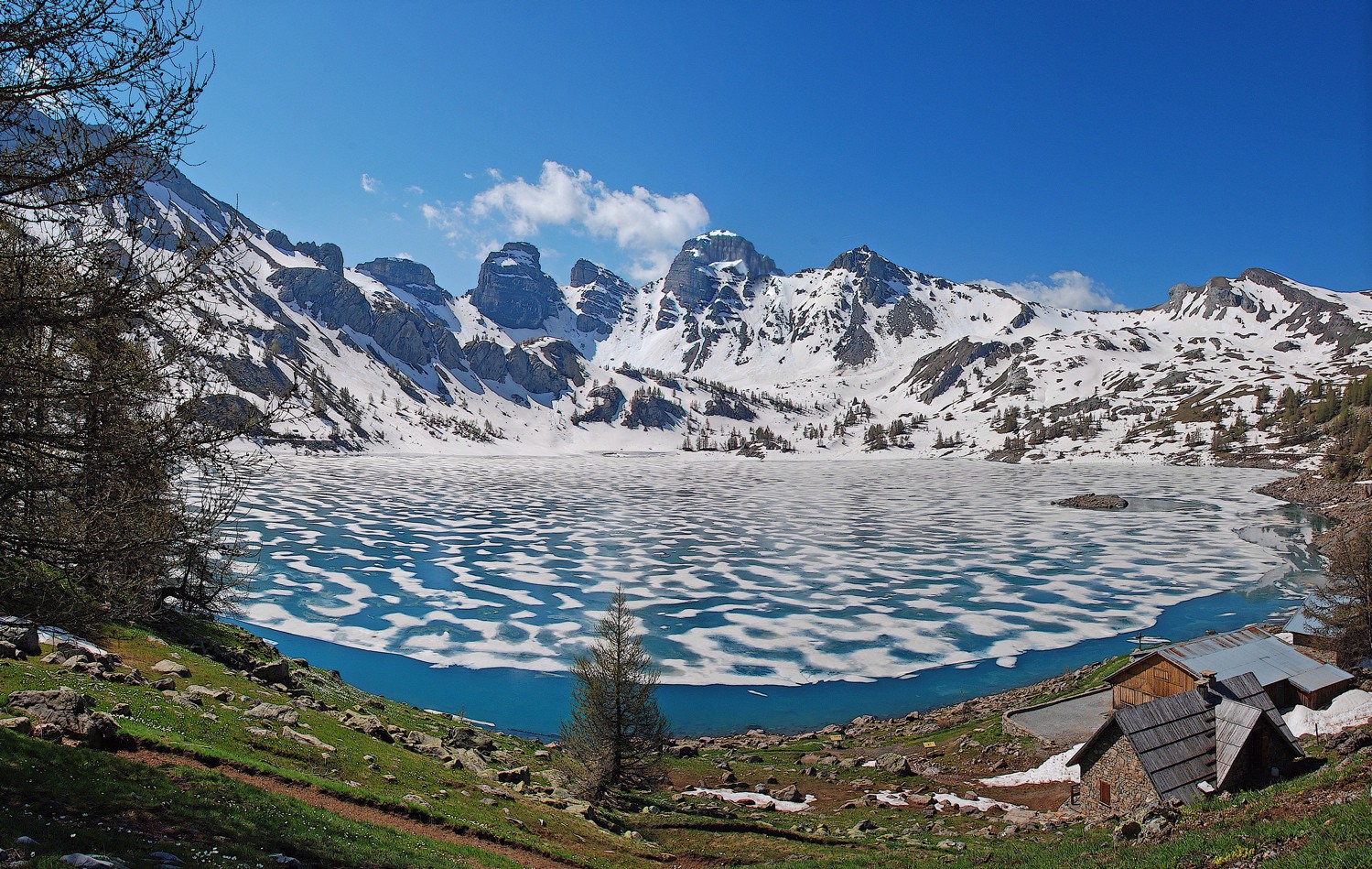 allos lac - parking lac d'allos