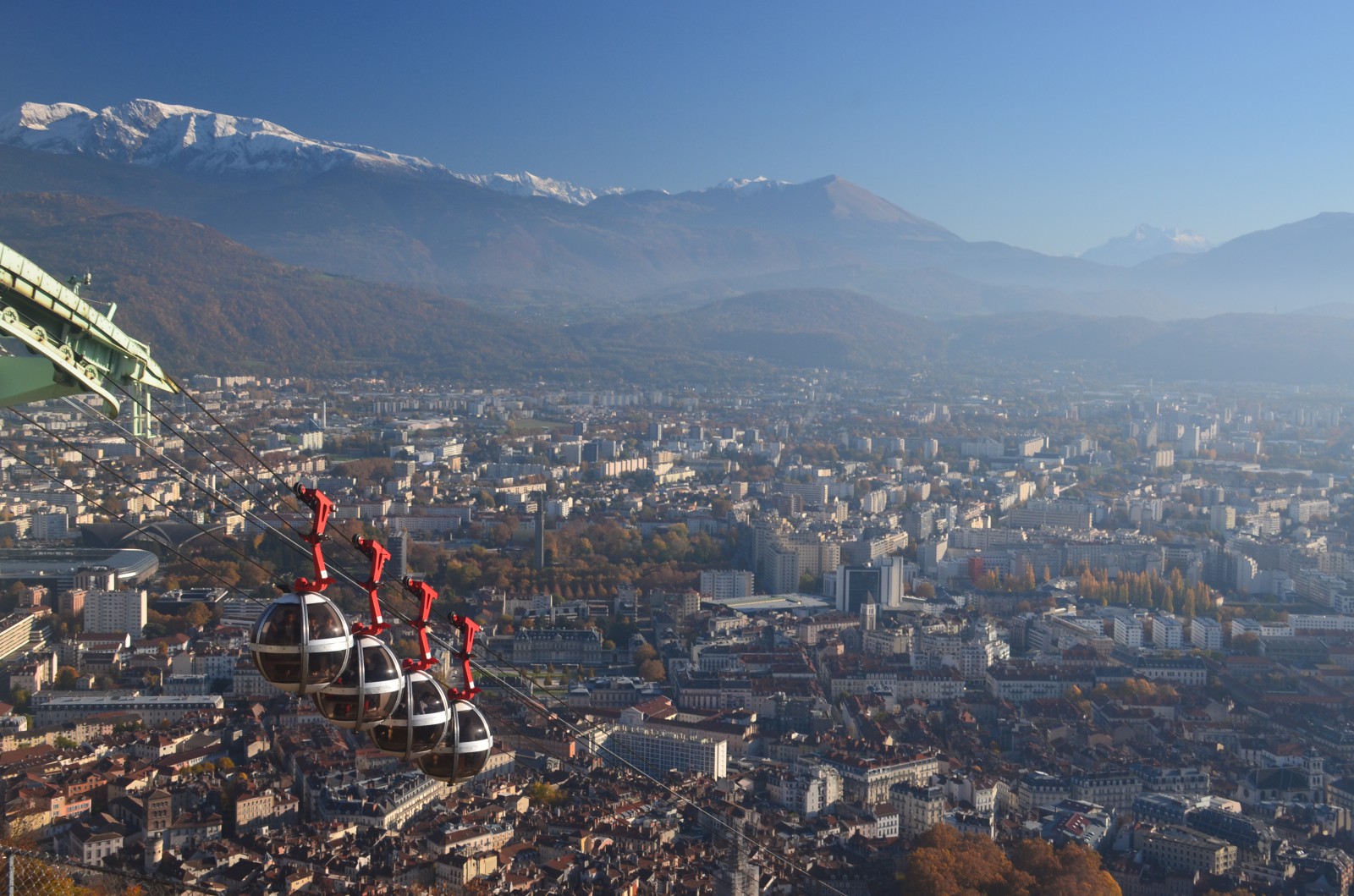 Grenoble depuis la Bastille