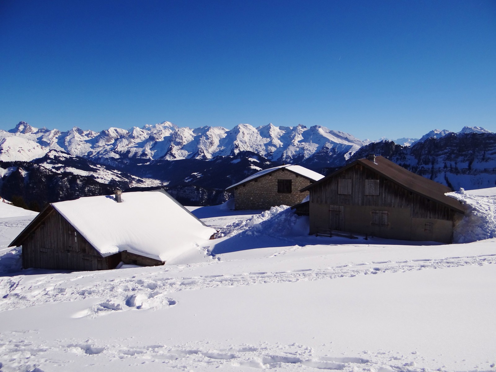 Photo : Plateau des Glières, Montagne des auges