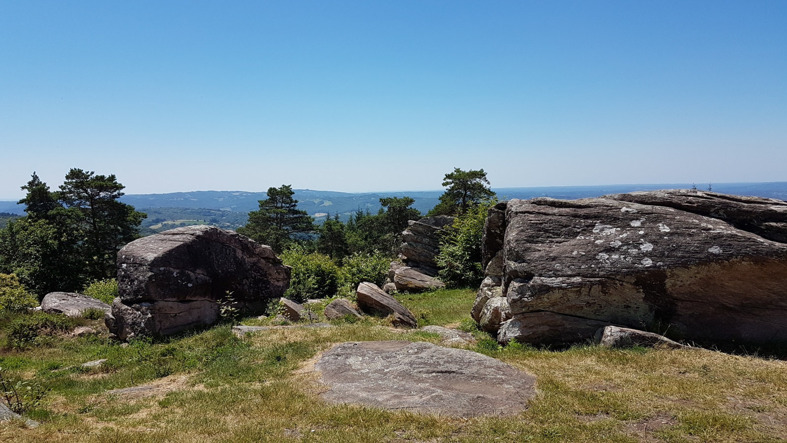 Panoramas et rochers