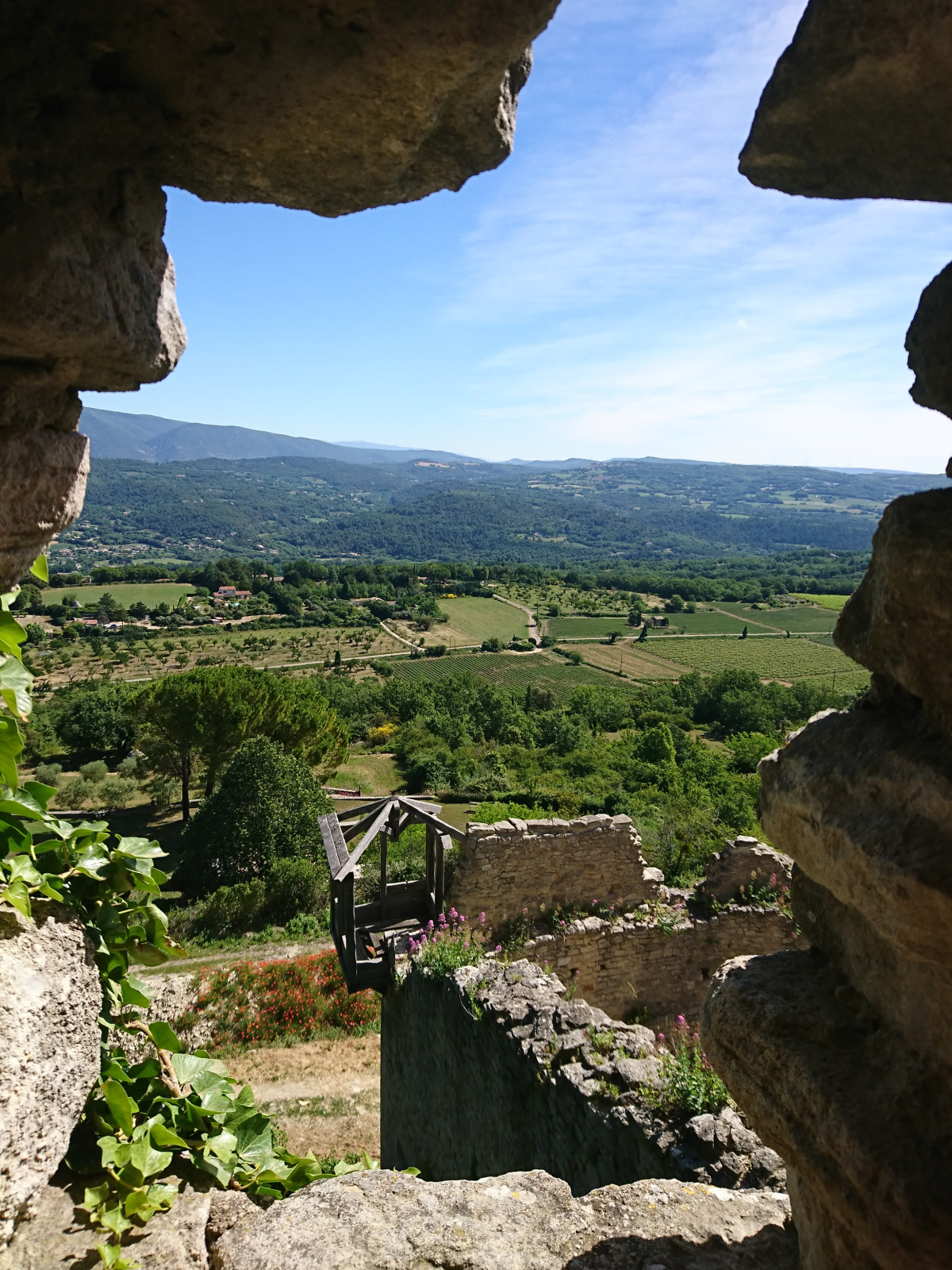 Rando célibataires — Le plateau des Claparèdes par Saignon