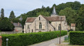 L'église de Montaigu, depuis la rue du Berceau
