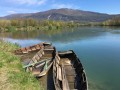 A picnic stop on the banks of the Rhône