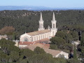 La Montagnette depuis l'Abbaye Saint-Michel de Frigolet