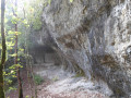 Abri en haut de la combe
