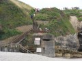 Accès à la falaise